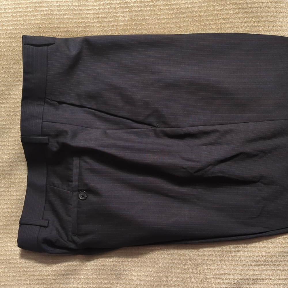 Banana Republic slacks 34x30 mens black with stripes